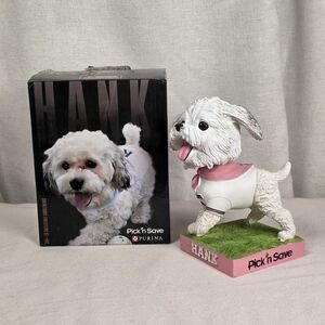 Milwaukee Brewers Hank the Ballpark Pup Bobblehead + Box MLB